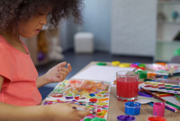 kids and art