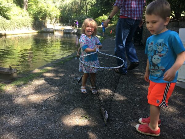 Teach kids to fish 