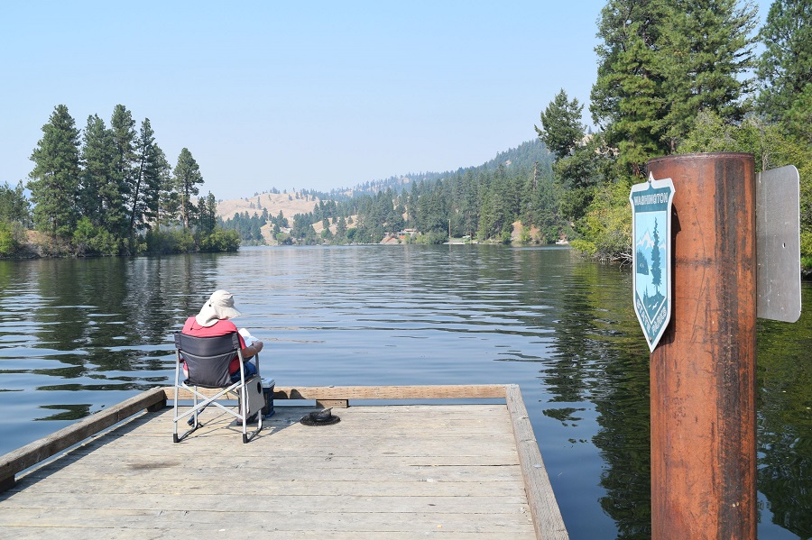 Campgrounds: Curlew Lake, one of several Washington State Parks with first-come first-served sites