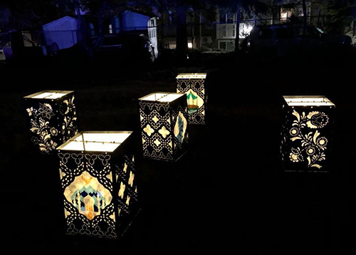 Arts-A-Glow lanters