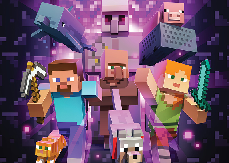 weekend picks: poster from "MInecraft: the Exhibition"