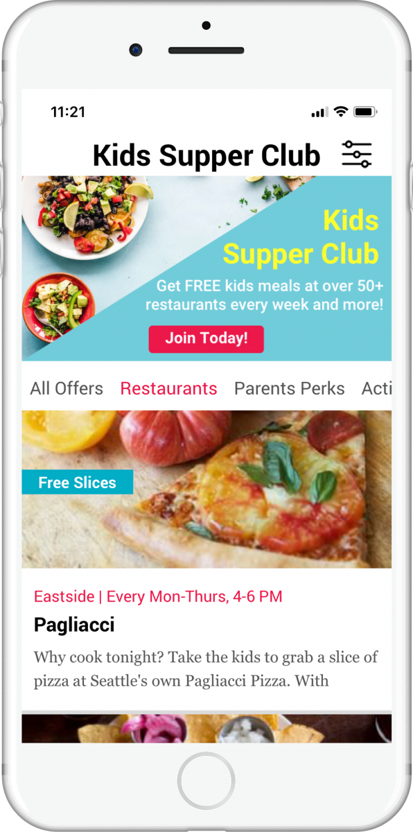 Seattle Kids places to eat - Supper Club 