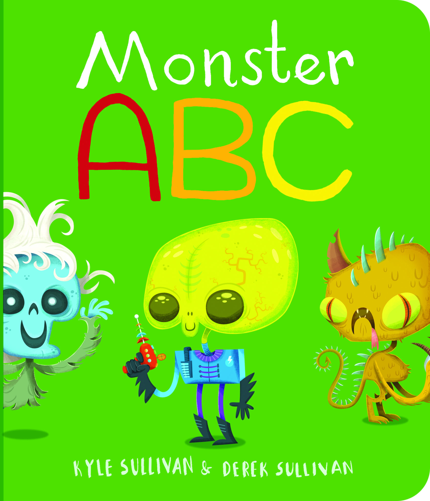 A fun way to learn the ABCs in the board book, Monster ABC