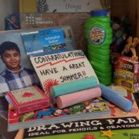 School is over, celebrate with a box of fun!