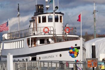 Weekend: You can explore Lake Union this weekend from the decks of the Virginia V.