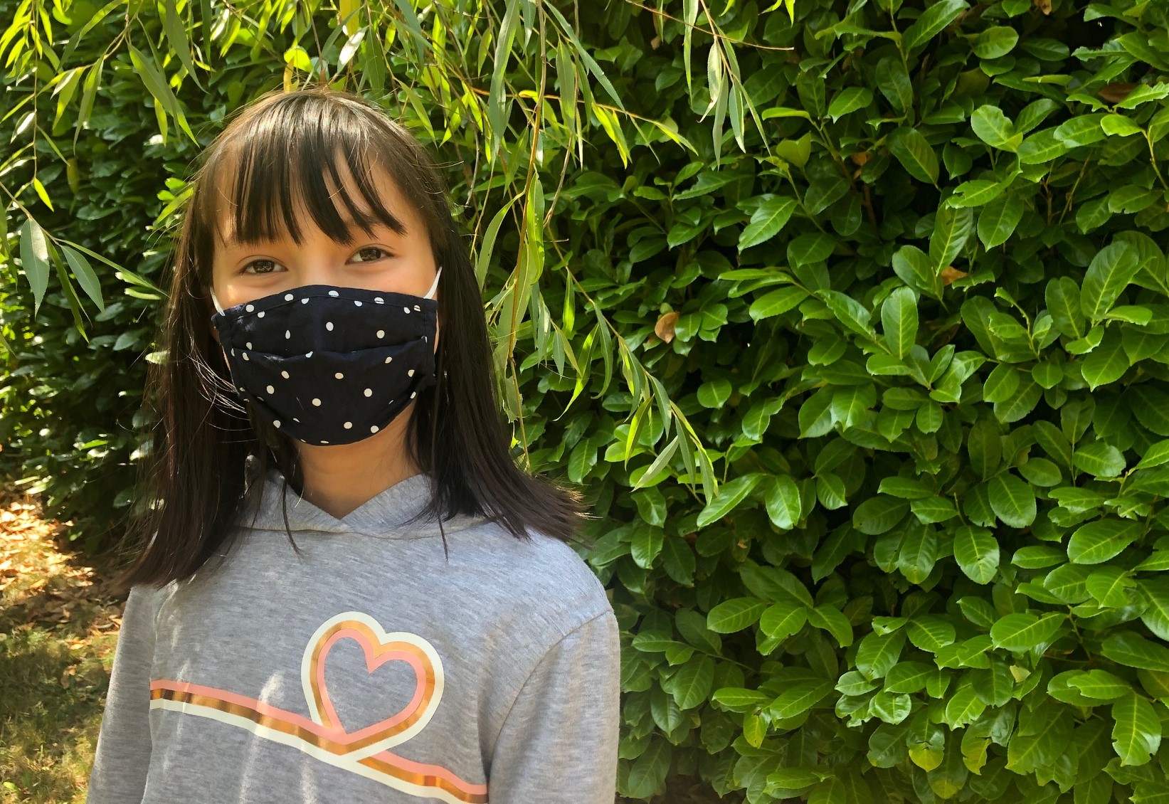 kids and masks