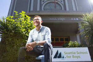Seattle School for Boys co-founder Jerome Hunter