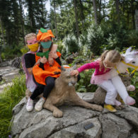 weekend: Kids in costume at NW Trek Wildlife Park.