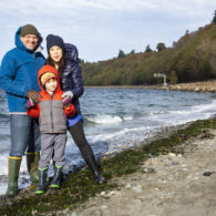 families getting outside November 2020