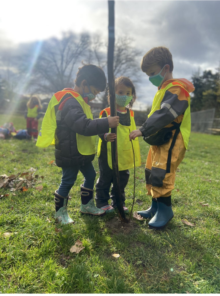 teaching outside Amplified