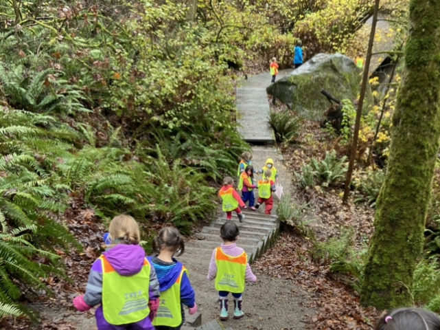 teaching outside Amplified