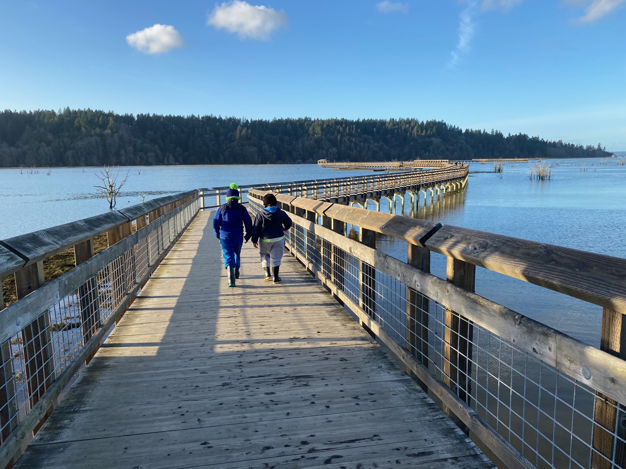 hike with kids