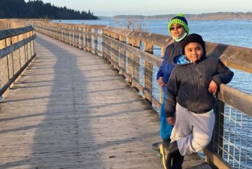 hike with kids