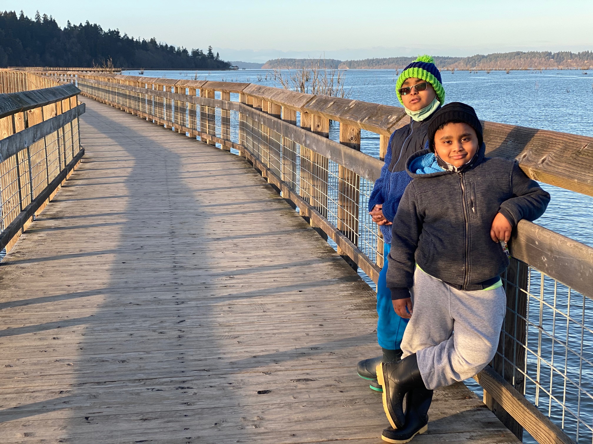 hike with kids