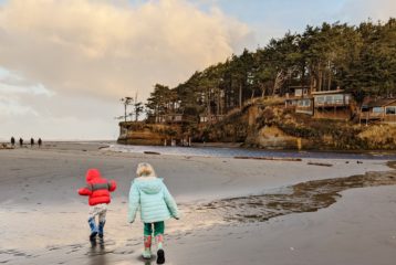 family beach trip