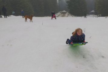 snow near Seattle
