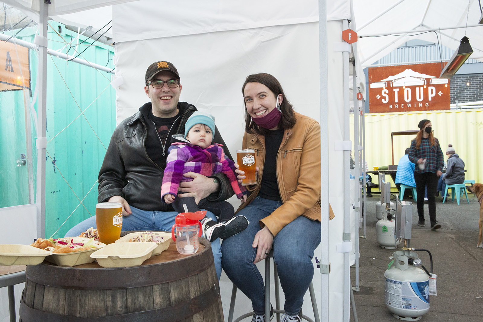 Kid-friendly outdoor dining
