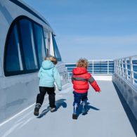 Family whale-watching trip