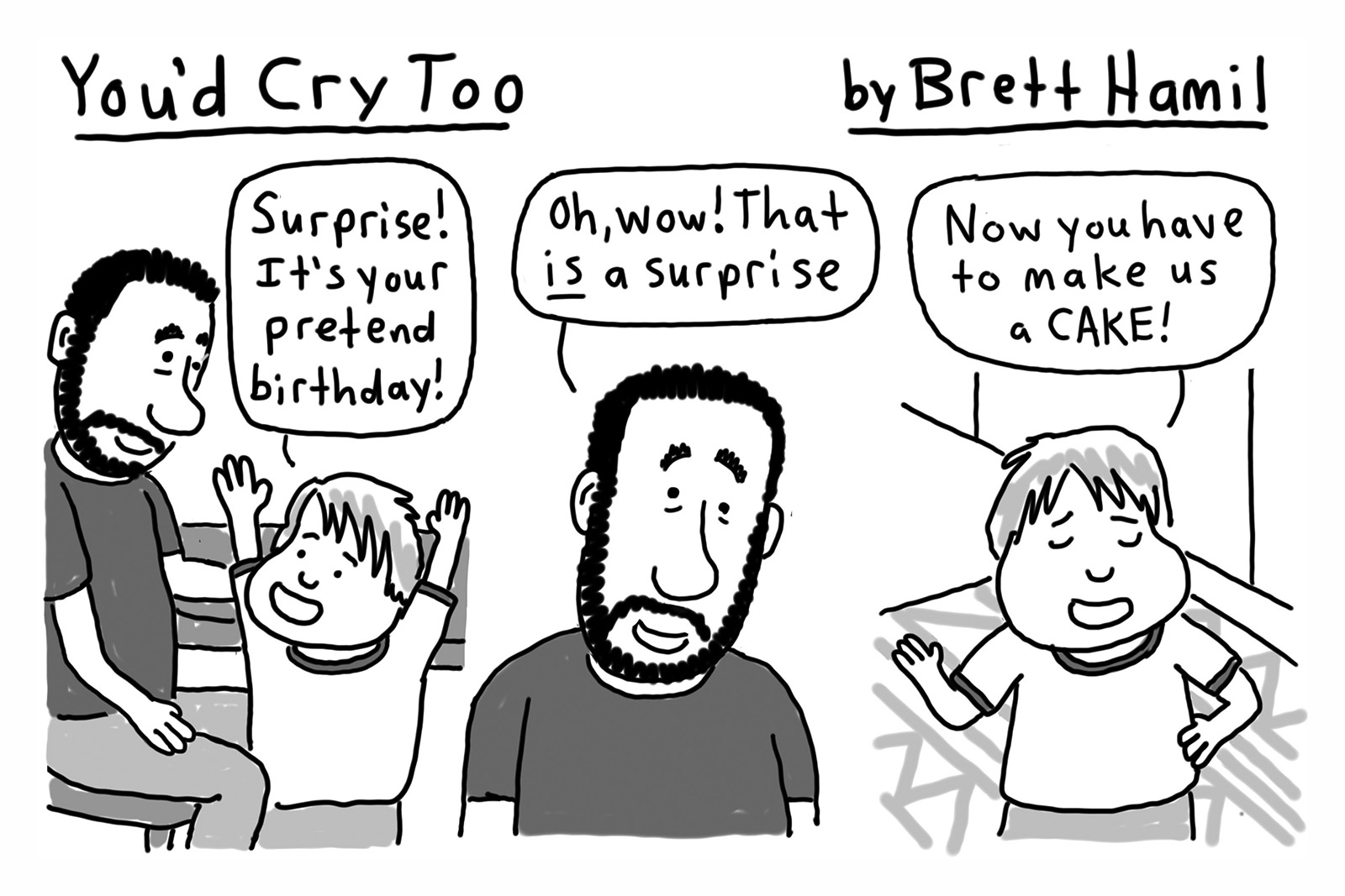 March/April 2021 Brett Hamil parenting humor