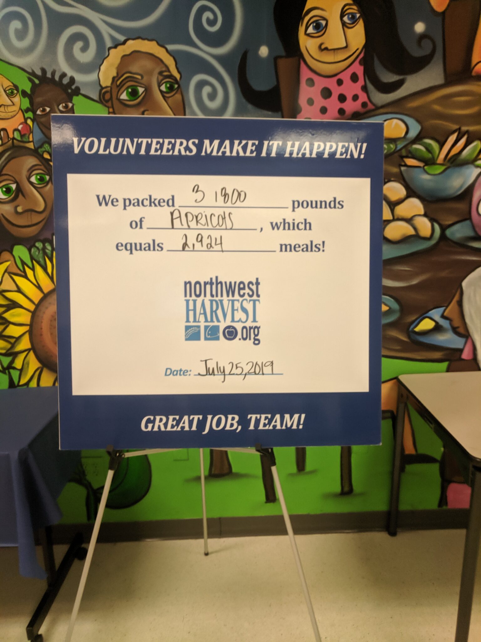 kid volunteers