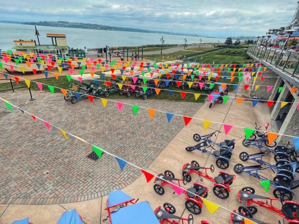 Surrey bikes at tacoma 