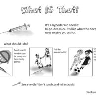 see a needle