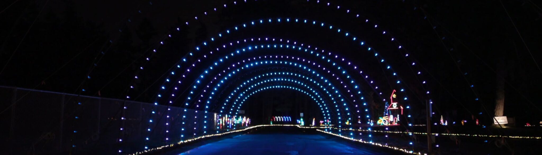 Spanaway lights walk-through