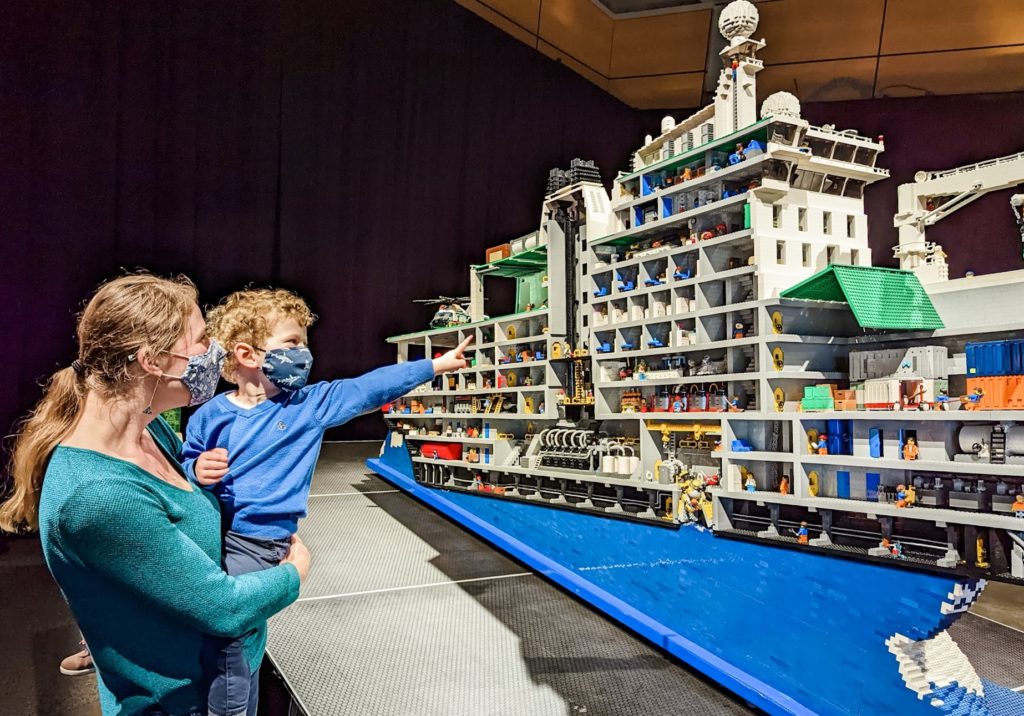 LEGO exhibit