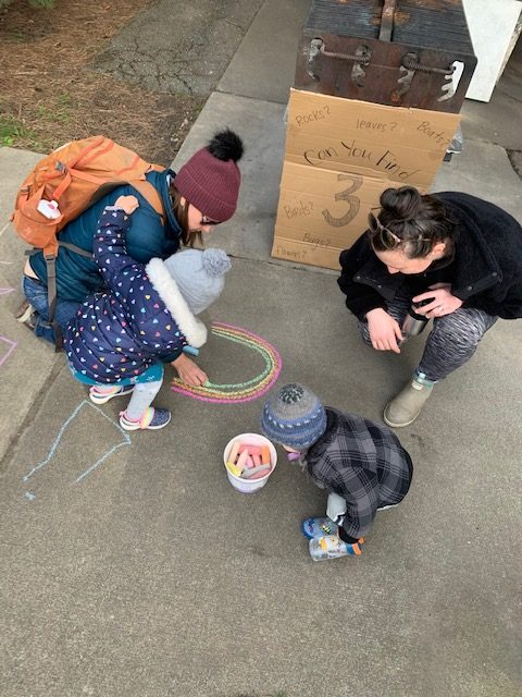 birthday party at a park