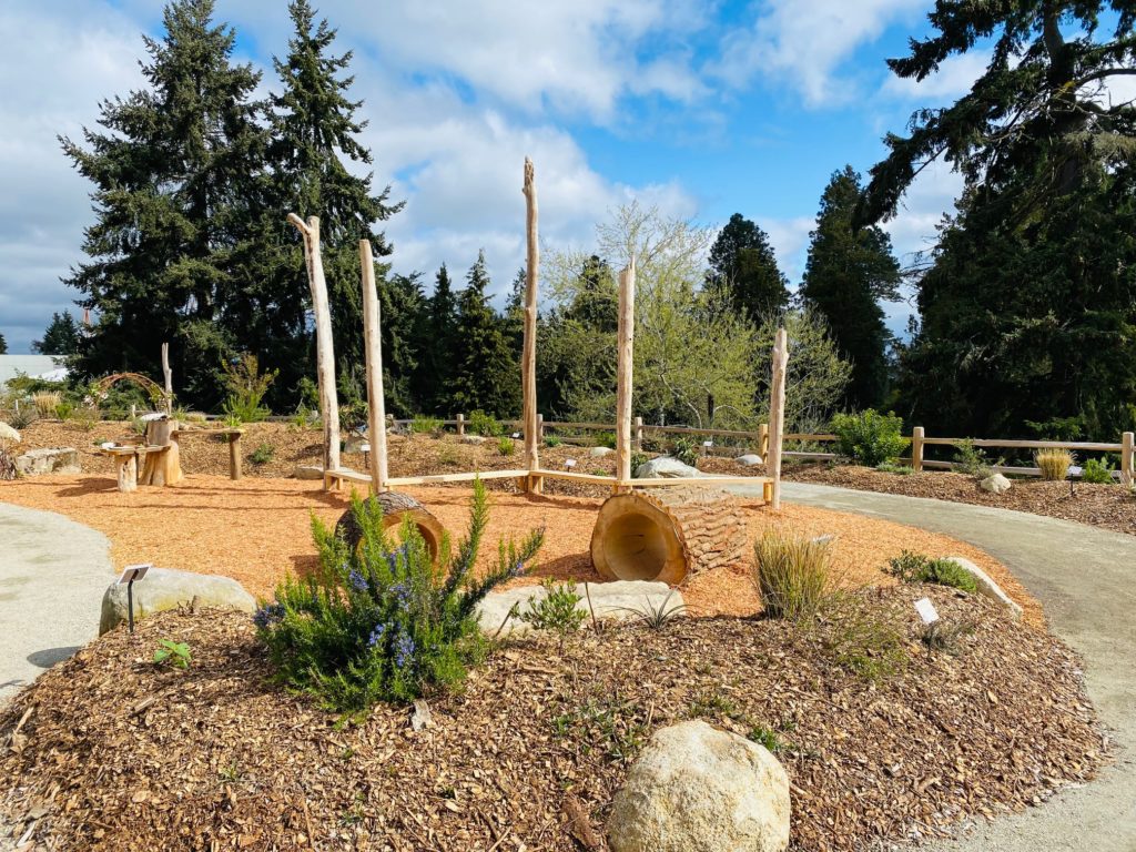 New garden at Point Defiance
