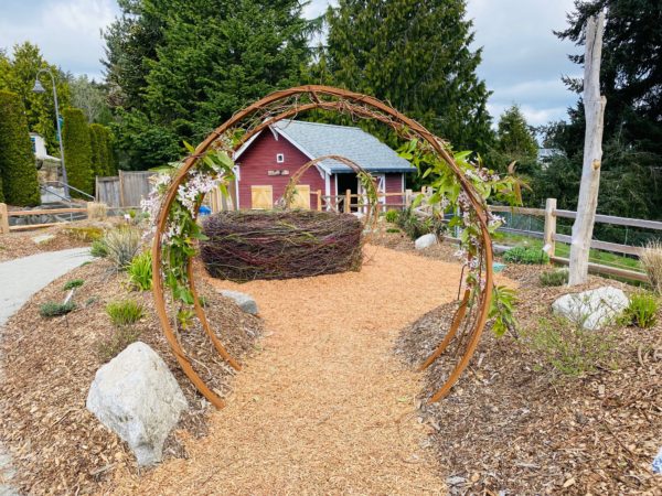 New garden at Point Defiance