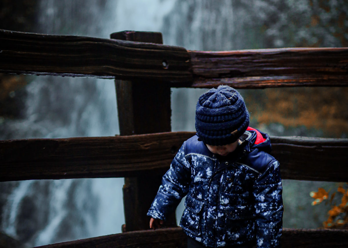 waterfall hikes with kids