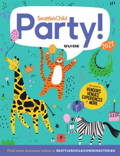 Seattle's Child Party Guide 2022 cover