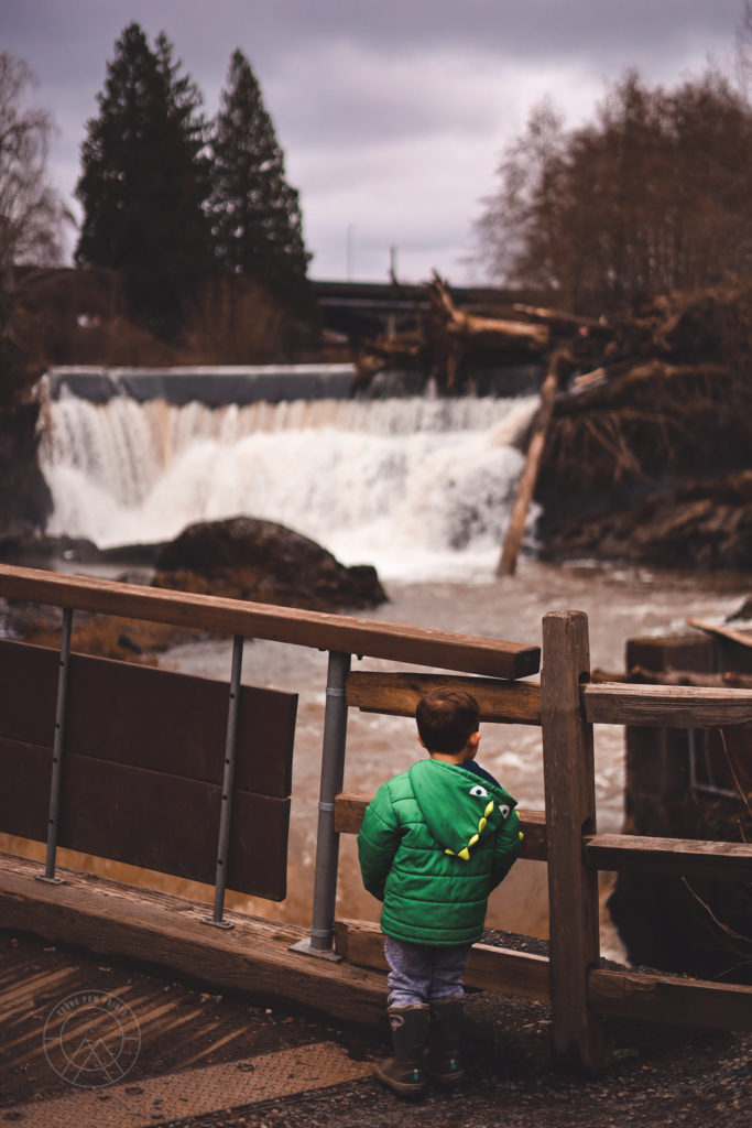 waterfall hikes with kids