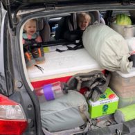 pack a small car for camping