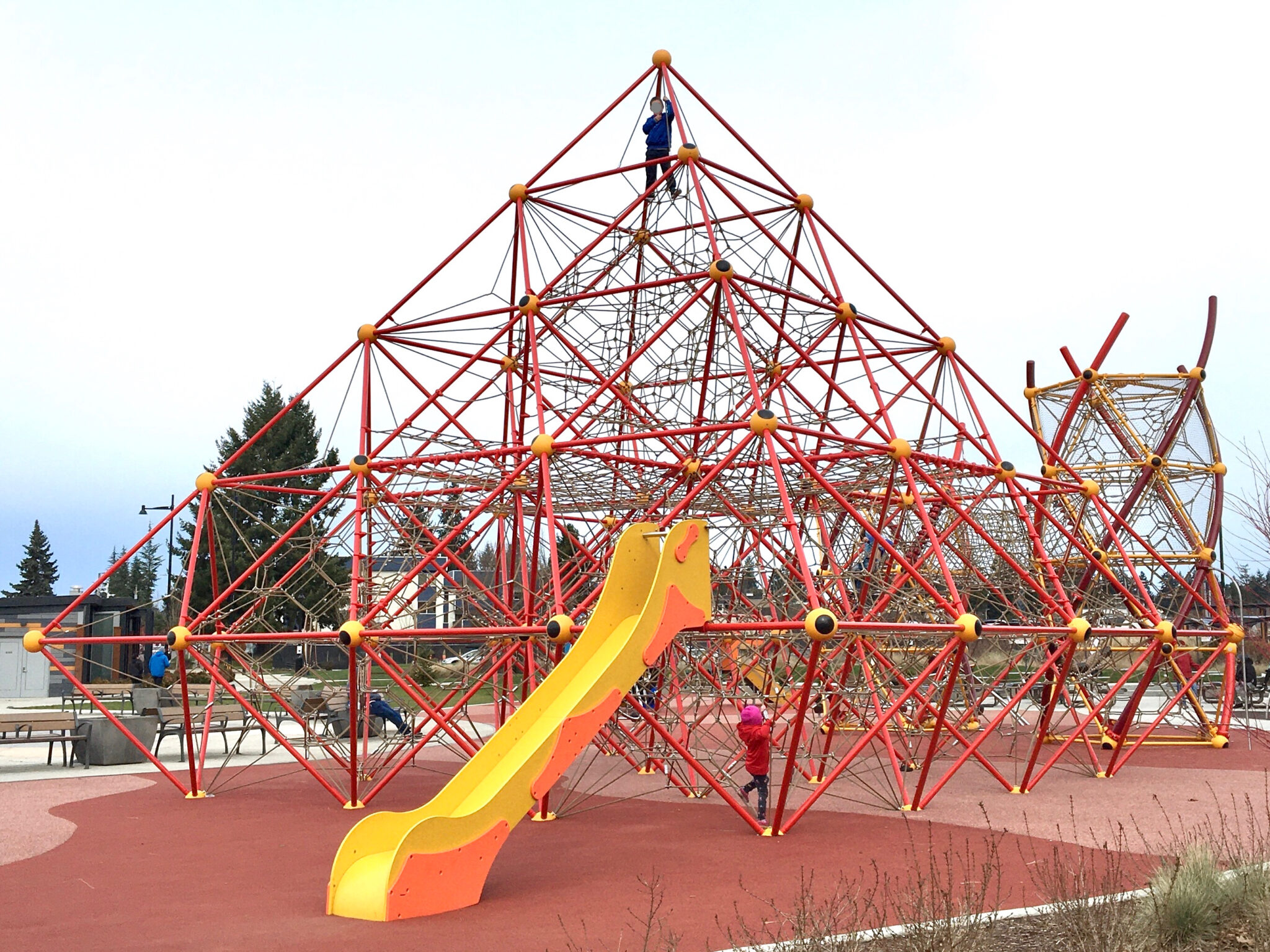 Visit this Renton Park after a stop at the nearby library.