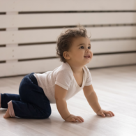 Wonderland Child & Family Services - baby crawling