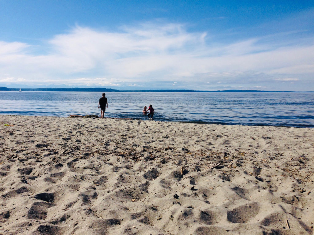 Visiting West Seattle's Alki Beach