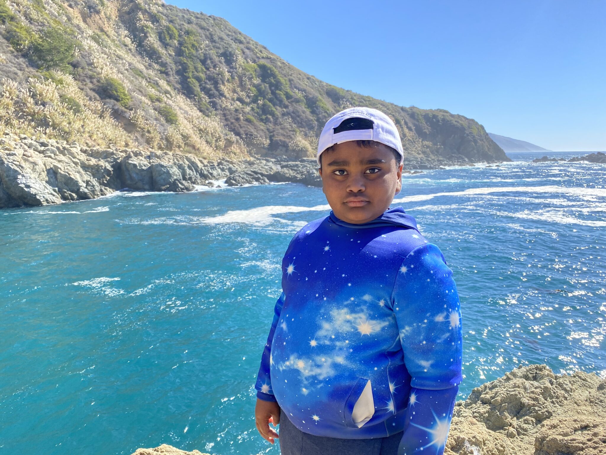 Breathtaking Pacific Coast views on our hike
