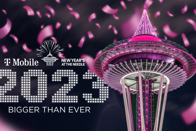 T-Mobile New Year's at the Needle 2023