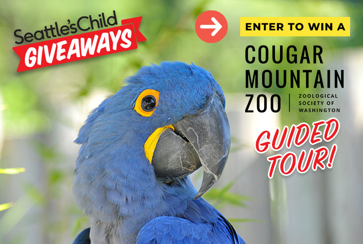 Enter to win a guided tour of Cougar Mountain Zoo