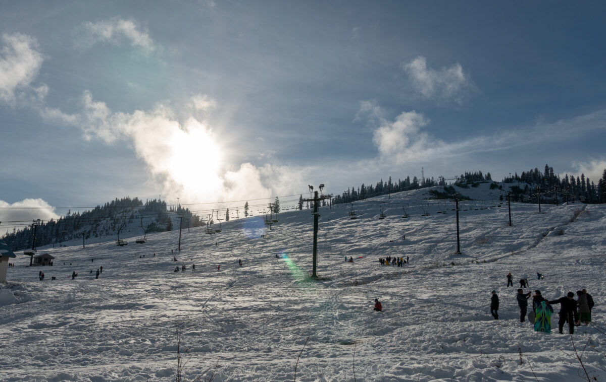 Skiing at Snoqualmie