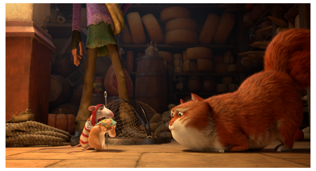 Maurice is a cat that works with Keith to hoodwink the public for money.