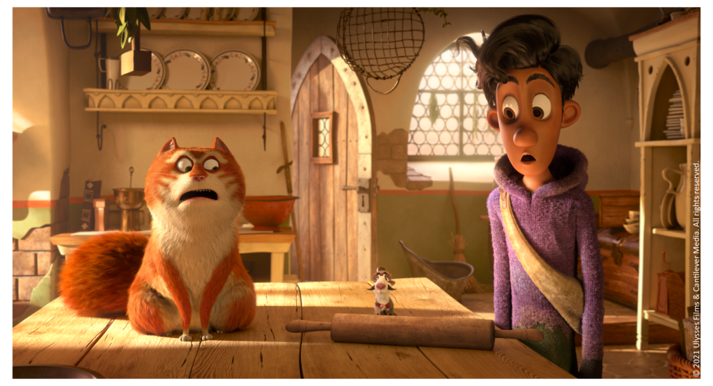 The Amazing Maurice is filled with dark humor.