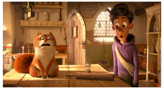 The Amazing Maurice is filled with dark humor.