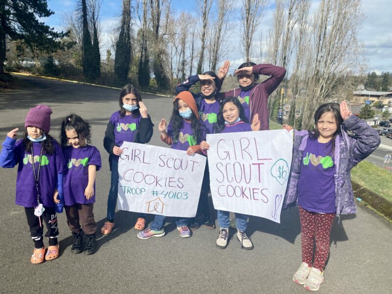 Mary's Place Girl Scouts