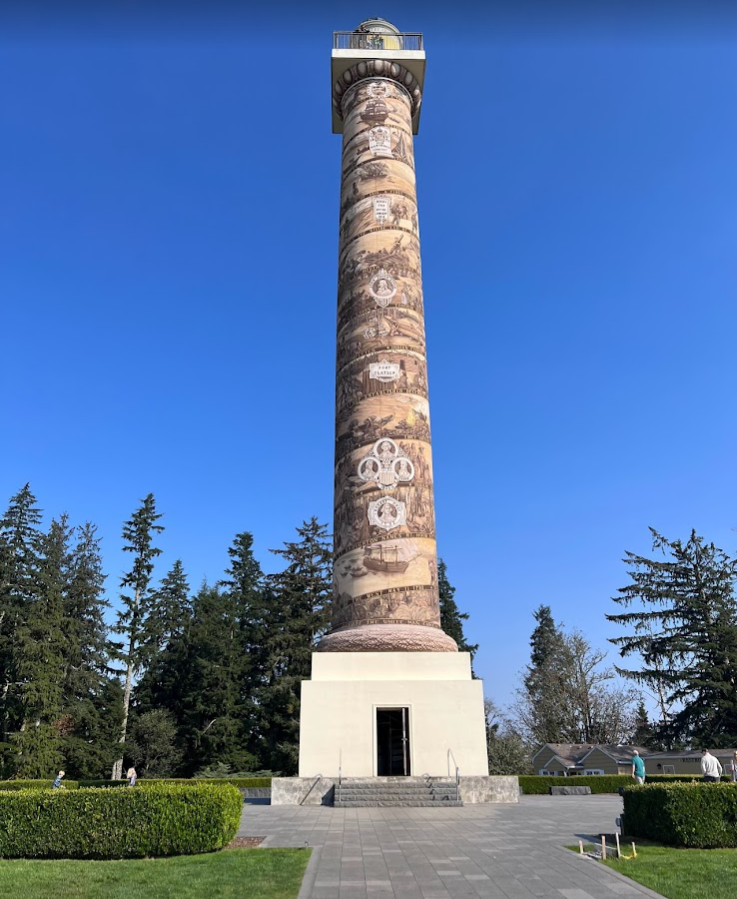 Climb up the Astoria Column for sweeping views