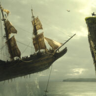 A scene still from Disney's live-action PETER PAN & WENDY, exclusively on Disney+. Photo courtesy of Disney. © 2023 Disney Enterprises, Inc. All Rights Reserved.