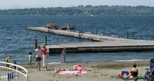Houghton Beach Park in Kirkland