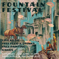 Fountain Festival at Freeway Park July 22 2023